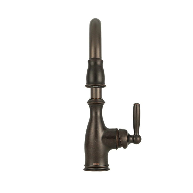 Brantford Single Handle High Arc Pull Down Sprayer Kitchen Faucet with Power Clean, Oil Rubbed Bronze Y7542