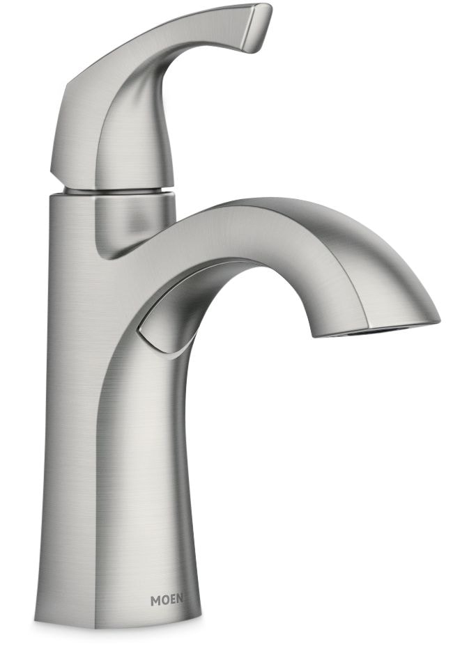 Lindor Single Handle Bathroom Faucet, Spot-resistant Brushed Nickel O3808