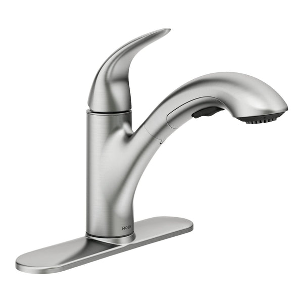 Medina Single-Handle Pull-Out Kitchen Faucet, Spot-resistant Stainless E1554