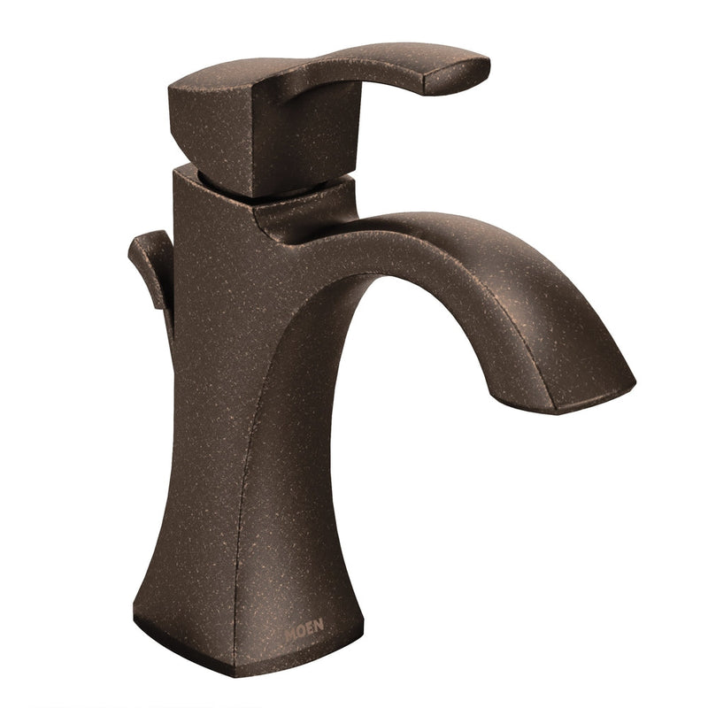 Voss Double Handle High Arc Single Hole Bathroom Sink Faucet, WaterSense Certified, Oil Rubbed Bronze Z4571