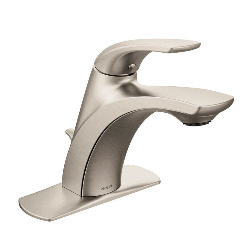 Zarina Single Handle Bathroom Faucet, Spot-resistant Brushed Nickel V9320