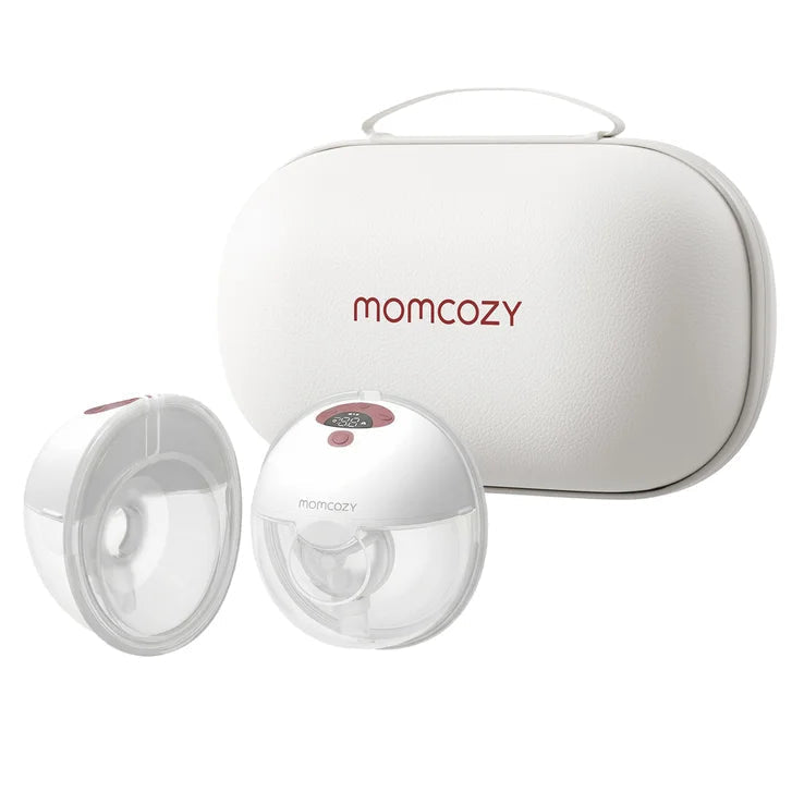 Momcozy Smart Breast Pump + Milk Storage Bags + Breast Pump Wipes U1346