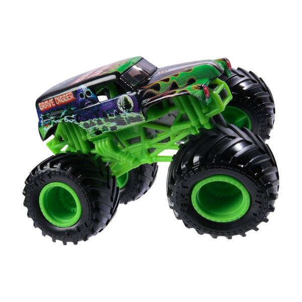 Monster Jam 1:64 Die-Cast Collectible Monster Truck Toy with Driver Figure, Assorted, Ages 3+ H4712