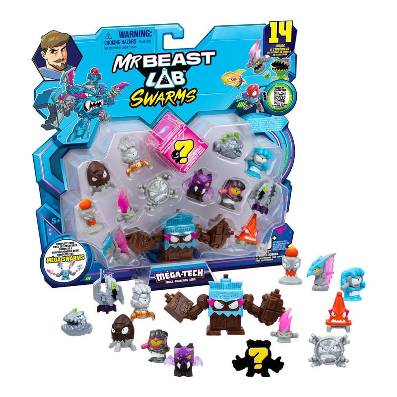 Swarms Hyper Fusion Series Mega Lab Pack, 14-pc, Assorted Figures O2560