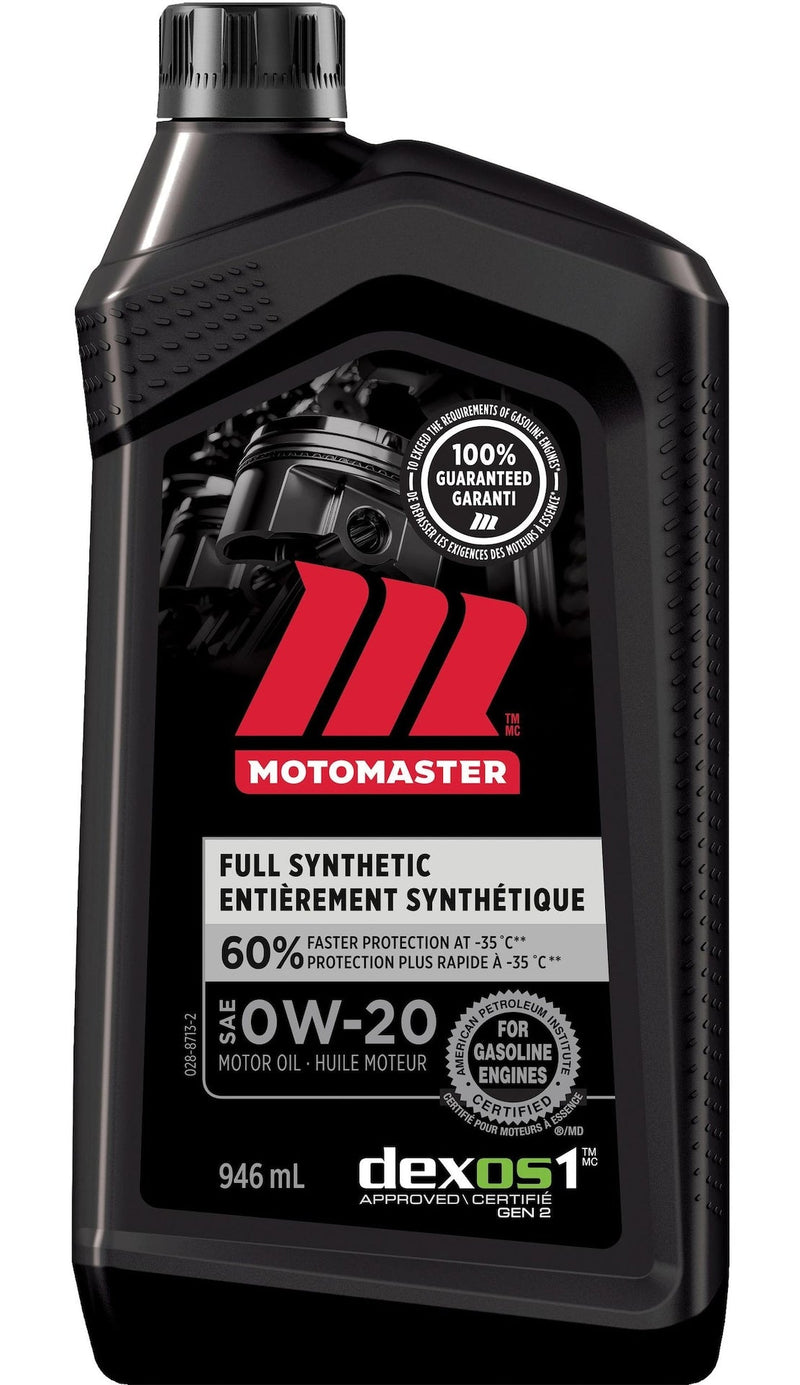 0W20 Synthetic Engine/Motor Oil, 946-mL V8574