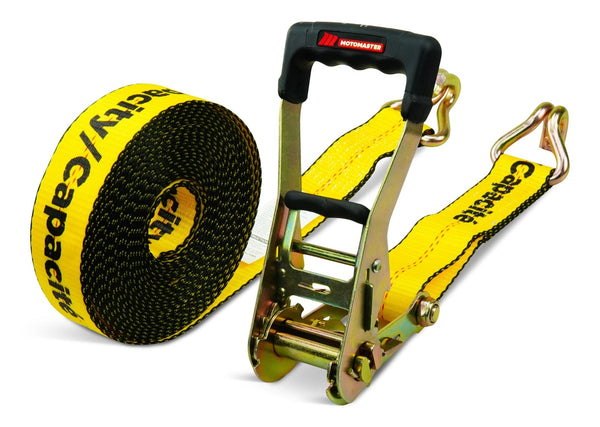 10,000-lb Commercial Ratchet Tie Down Straps, with Ultra Padded Handles, 2-in x 30-ft W0602