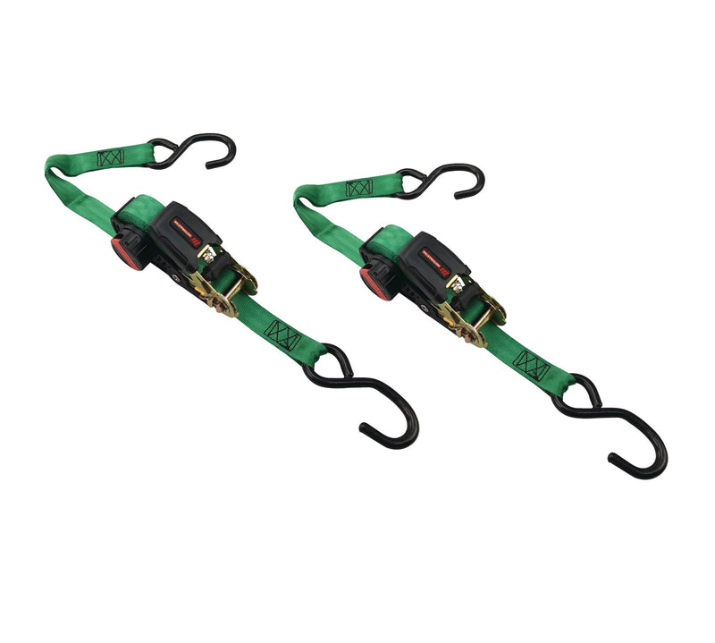 1,500-lb Rocker Ratchet Tie Down, 1-in x 15-ft, 2-pk C8433