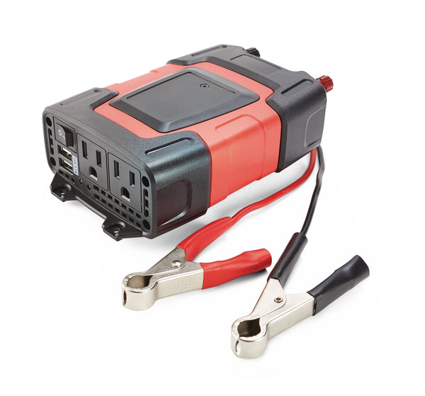 200W Power Inverter with Dual USB & AC Ports D0946