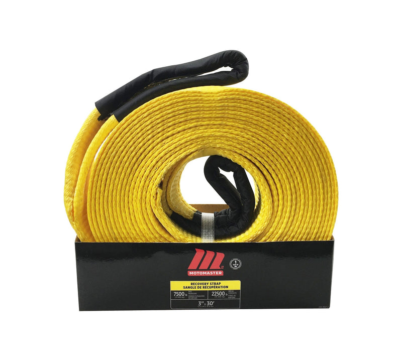 22,500-lb Recovery Strap with Loop Ends, 3-in x 30-ft F4259
