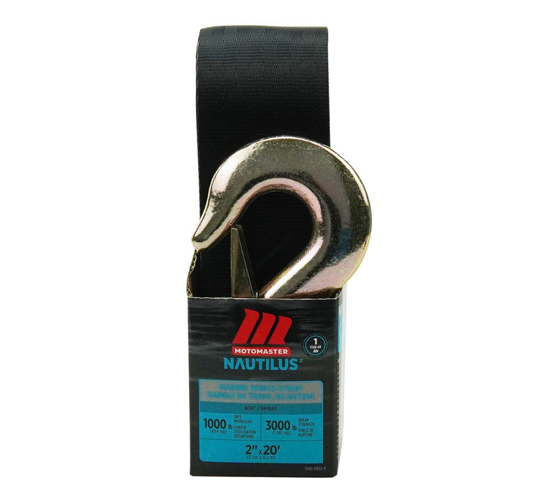 3,000-lb Marine Winch Strap, 2-in x 20-ft V8721