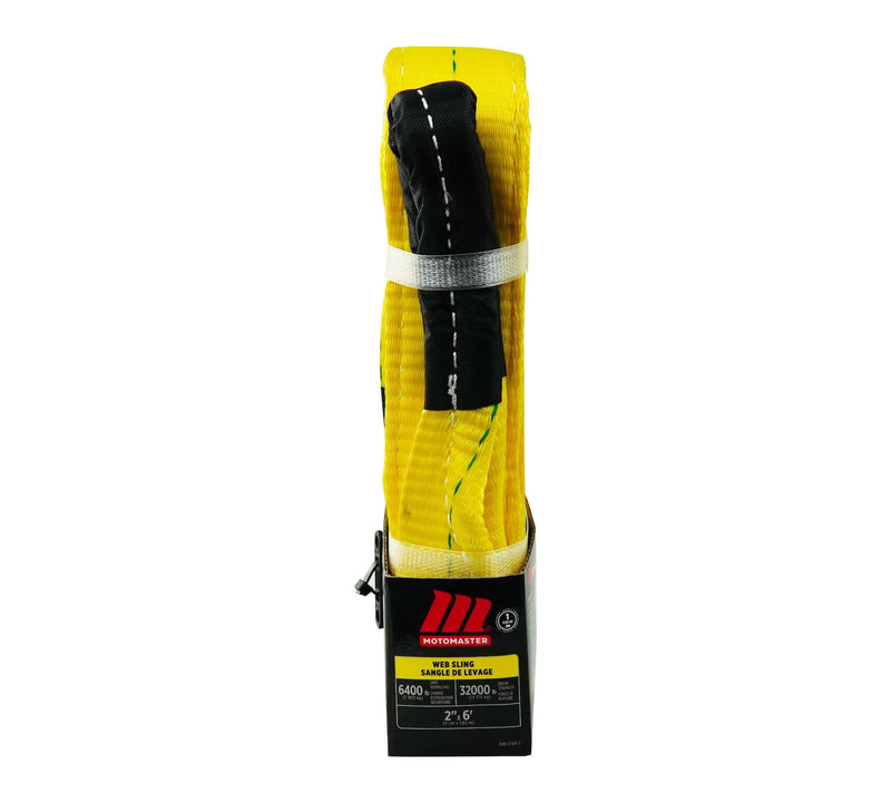 6,4000-lb Web Lifting Slings, 2-in x 6-ft V6617