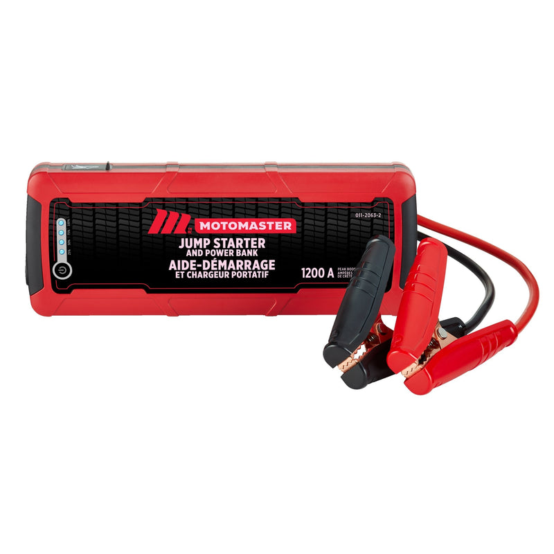 Booster Pack/Jump Starter & USB Power Bank, Lithium-ion, 1200-Amp, 12V G5131