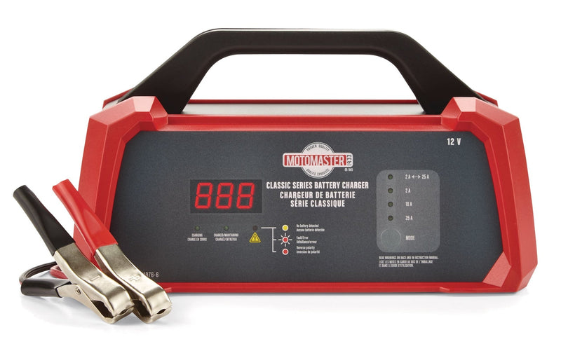 Classic Series Smart Battery Charger/Maintainer, Fully Automatic, 25/10/2-Amp, 12V Z7369