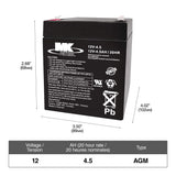 ELIMINATOR AGM Group Size 34 Battery, 750 CCA