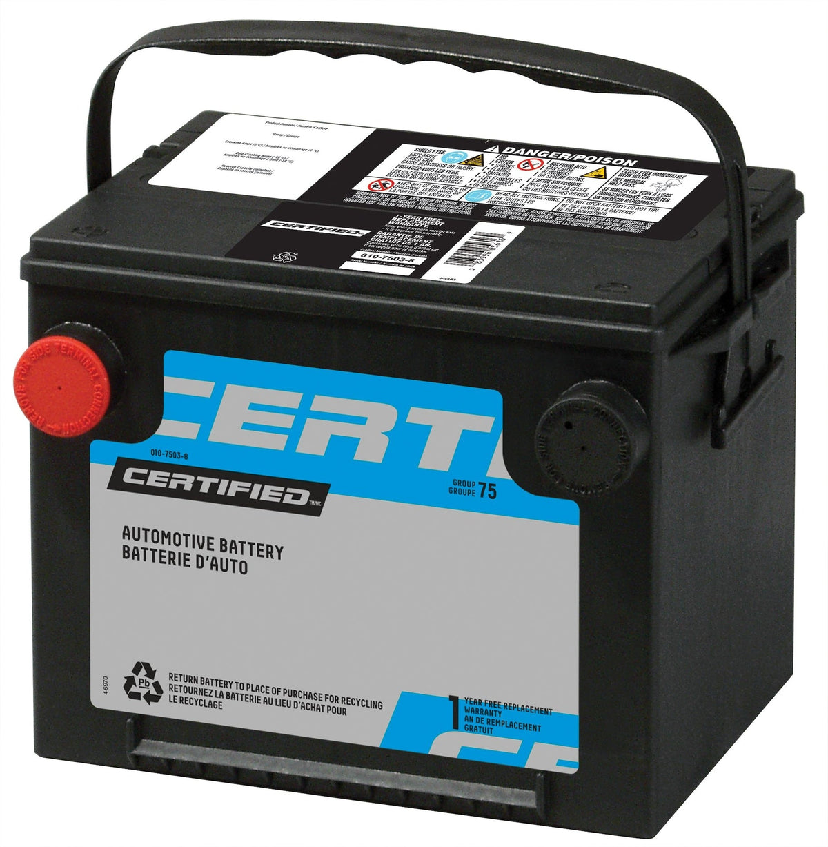 Group Size 27F Battery, 710 CCA