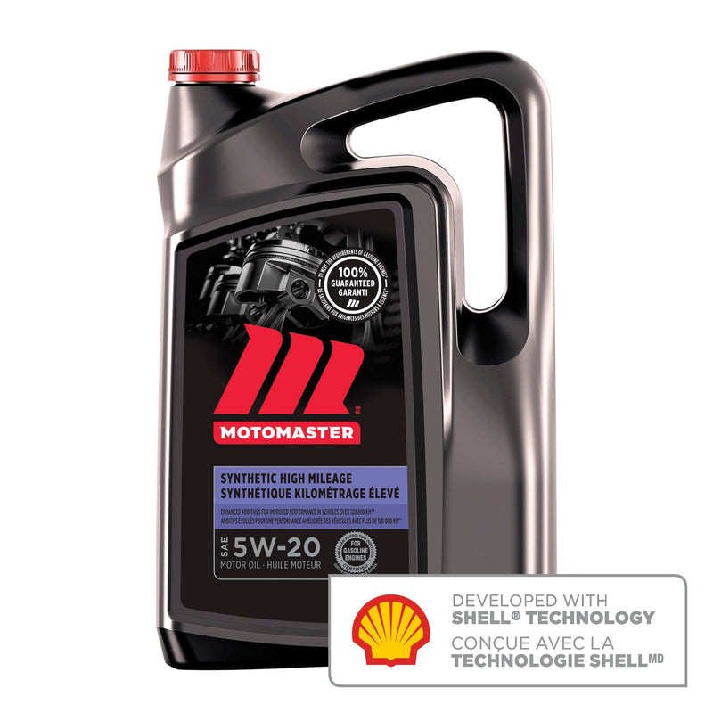 High Mileage 5W20 Synthetic Engine/Motor Oil, 5-L N1047