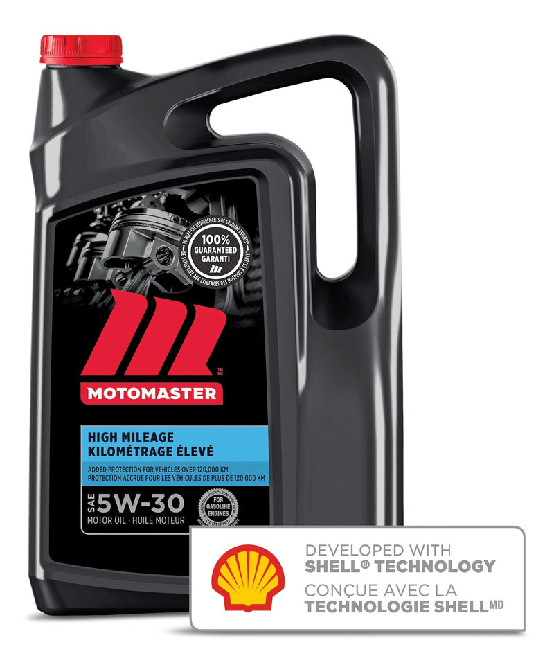 High Mileage 5W30 Conventional Engine/Motor Oil, 5-L Z0906