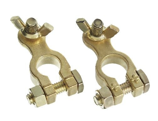 Marine Battery Terminals, Brass E7283