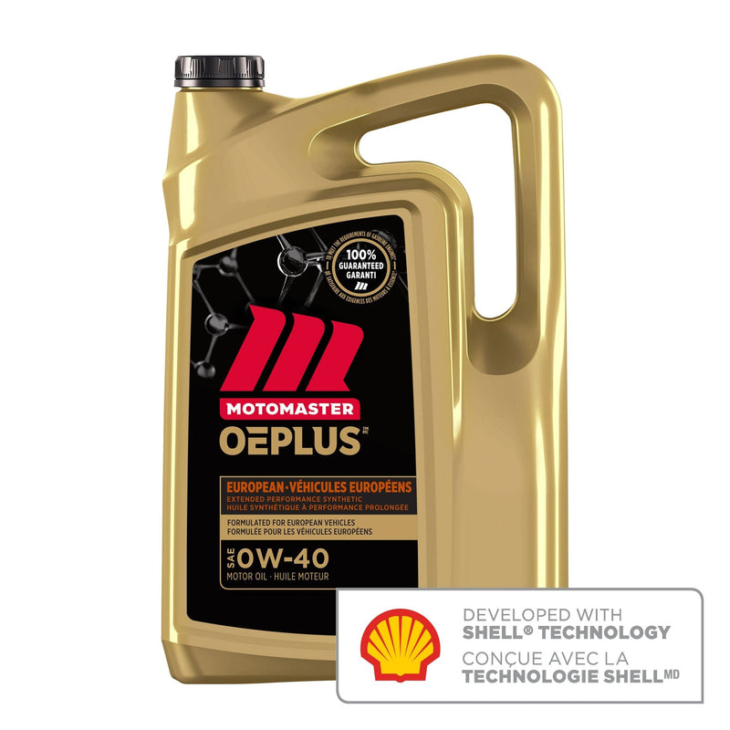 OEPLUS European Premium 0W40 Synthetic Engine/Motor Oil, 5-L Q2937