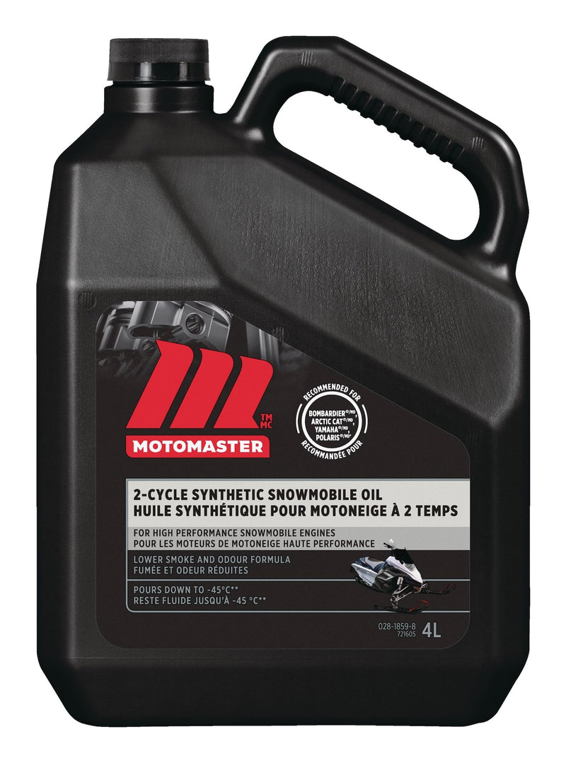 Synthetic 2-Stroke Snowmobile Oil, 4-L H7010