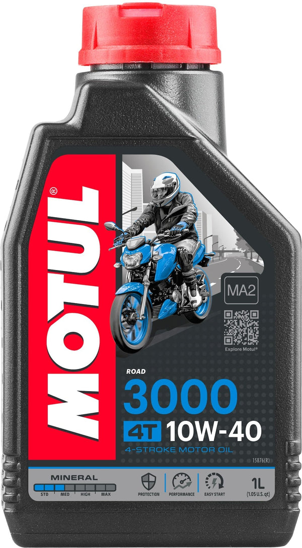 3000 4-Stroke 10W40 Mineral Motor Oil, 1-L G4140
