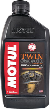 Twin Synthetic Gear & Chaincase Motorcycle Oil, 946-mL