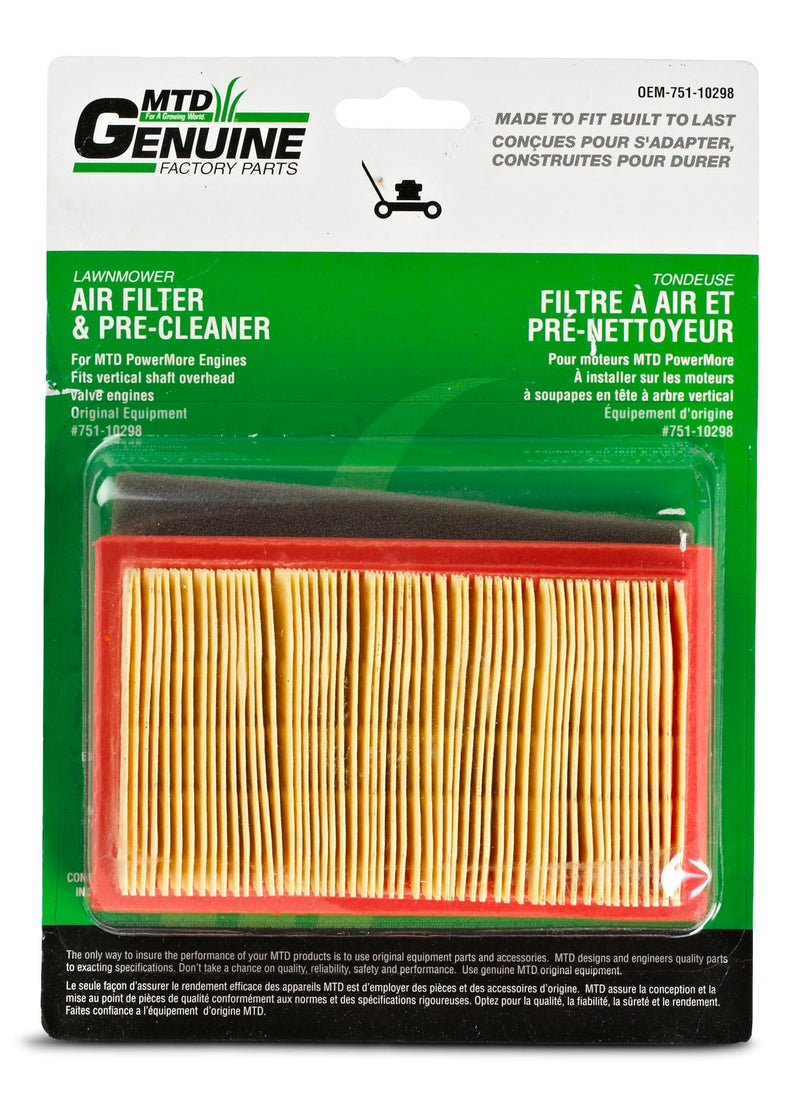 Lawn Mower Replacement Air Filter & Pre-Cleaner K7401