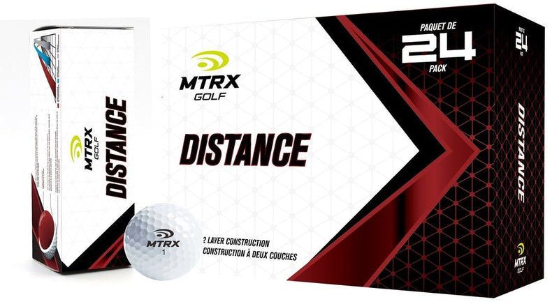 Distance Golf Balls, White, 24-pk I5645