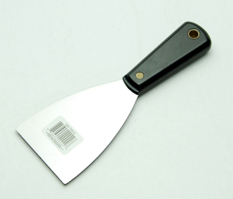 Multi-Purpose Flexible Carbon Steel Wall/Paint Scraper & Spackling/Putty Knife, 3-in Q3182