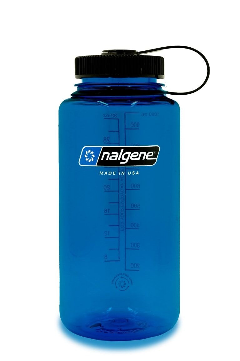 Sustain Wide Mouth Water Bottle, Slate Blue, 32-oz C8346