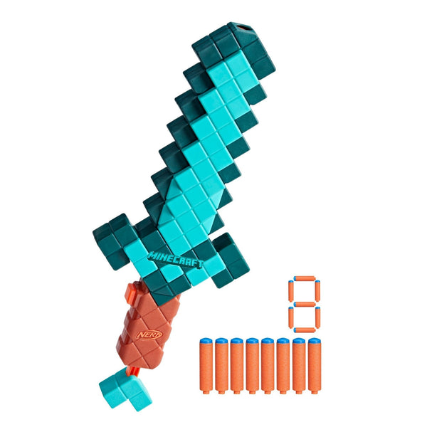 Diamond Sword Dart Blaster with 8 N1 Darts Q1322