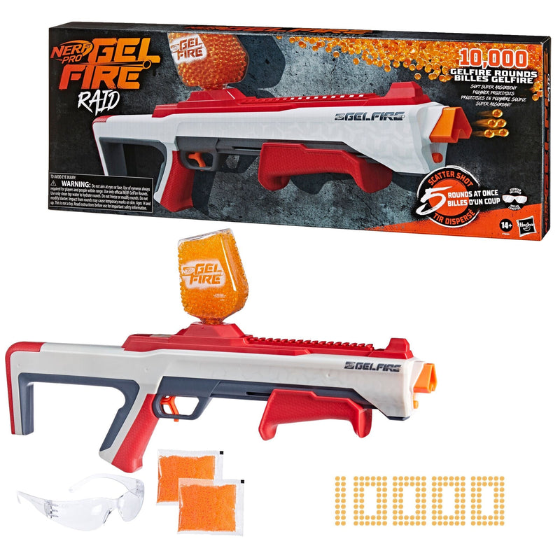 Pro Gelfire Raid Blaster with 10000 Gelfire Rounds W9529