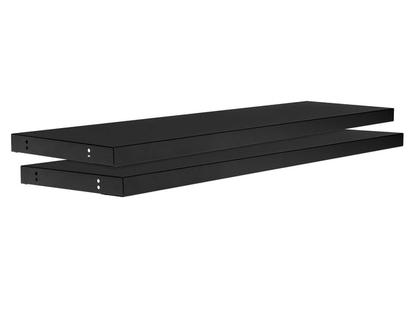 Bold 3.0 Display Wall Shelf Set, 48-in, Black, 2-pk T7223