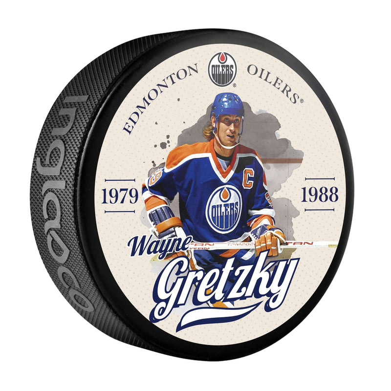 Wayne Gretzky Hockey Puck, 6-oz Z4349