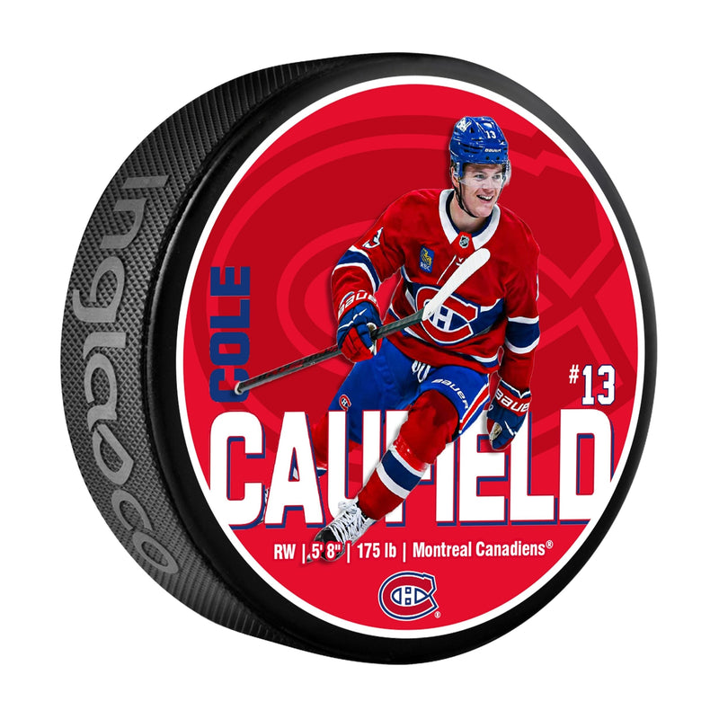 Cole Caufield Hockey Puck, 6-oz Z9788