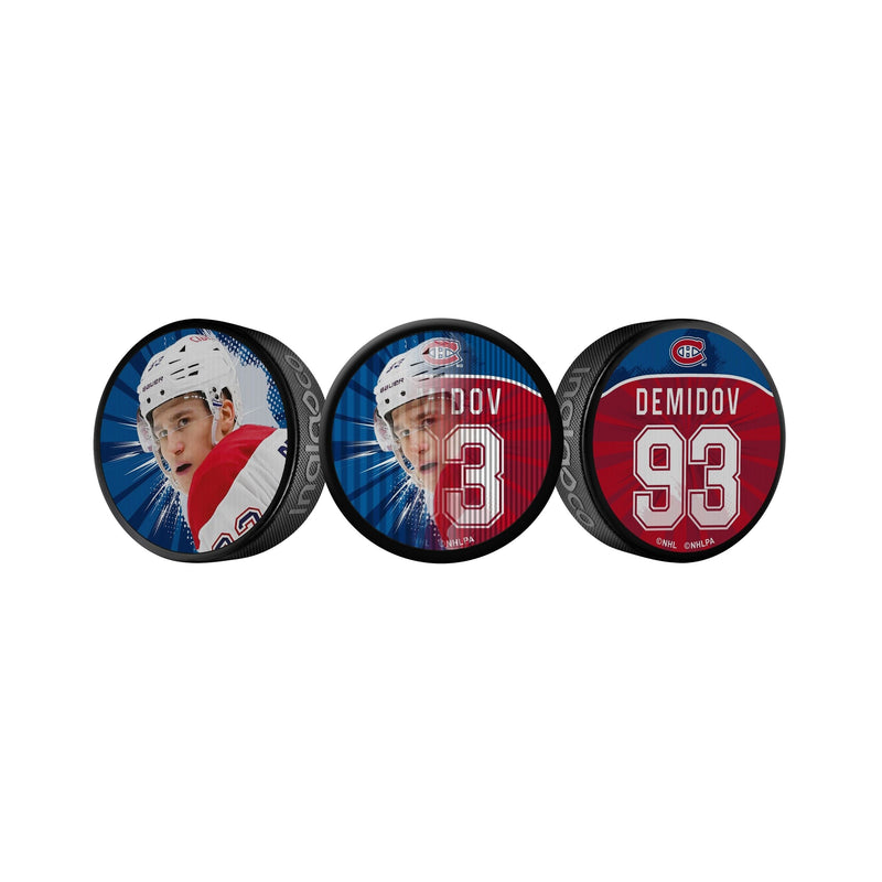 Ivan Demidov Dual-Image Lenticular Hockey Puck, 6-oz R7987