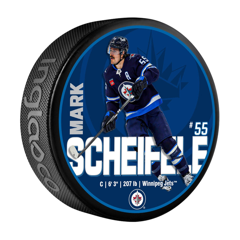 Mark Scheifele Hockey Puck, 6-oz P9159