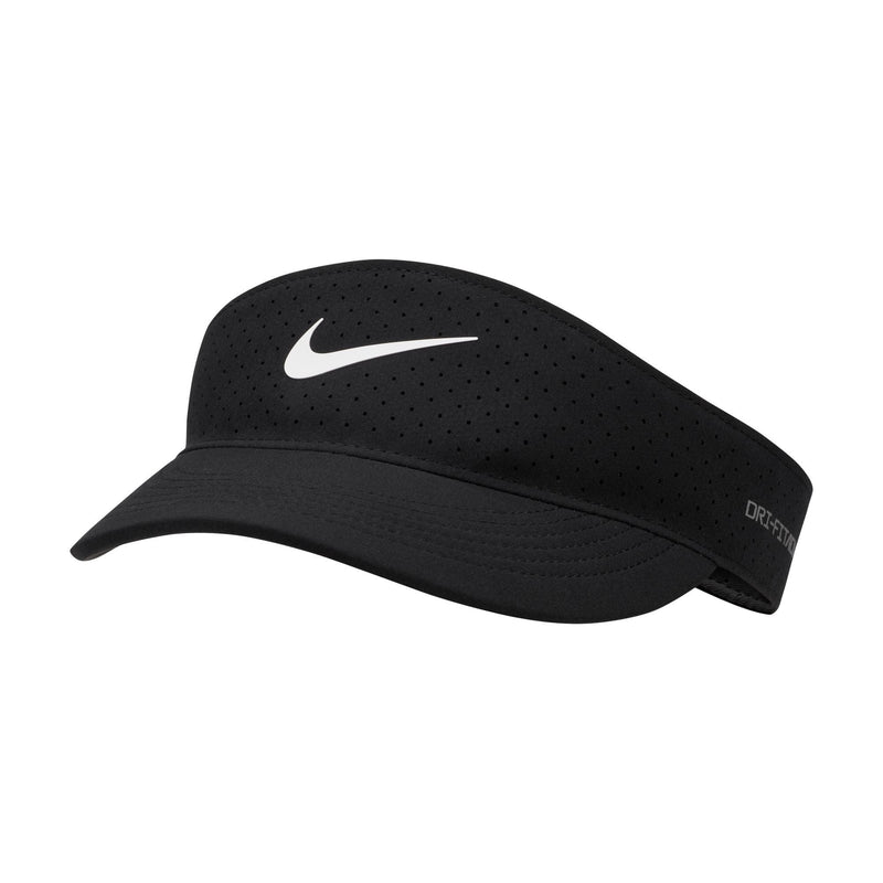 Golf Dri-Fit Visor with Adjustable Closure, Men's/Women's Unisex, Black/White, One Size G1509
