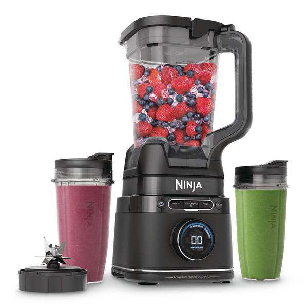 Duo Blender with 72-oz Full-Size Pitcher & Pre-Set Programs, Includes Two 24-oz Single-Serve Cups, 1800W K9277