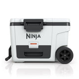 45-Quart Portable Hard Cooler with Drawer, White, 42.5-L