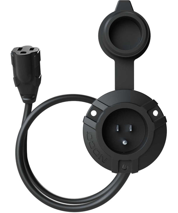 GCP1 AC Port Plug/Power Socket with 16-in Extension Cable, Waterproof K0077