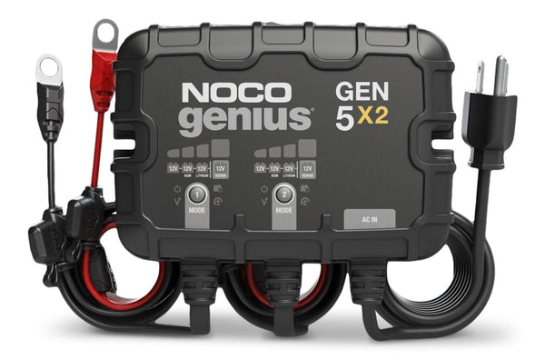 GEN5X2 Onboard Smart Battery Charger/Maintainer/Desulfator, 2-Bank, 10-Amp, 12V O0963