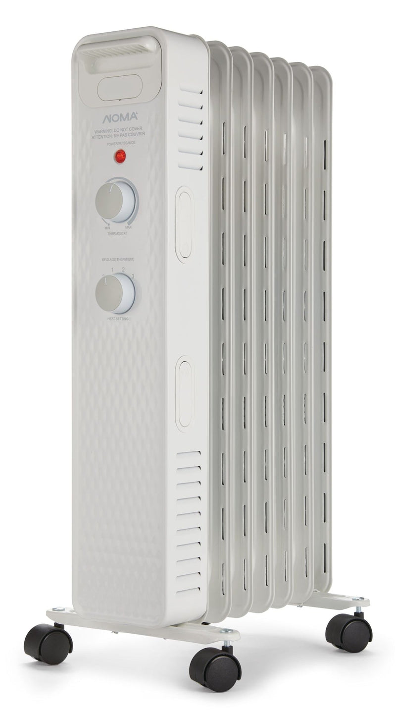 3-Setting Mechanical Oil Filled Radiator with Adjustable Thermostat Q7218