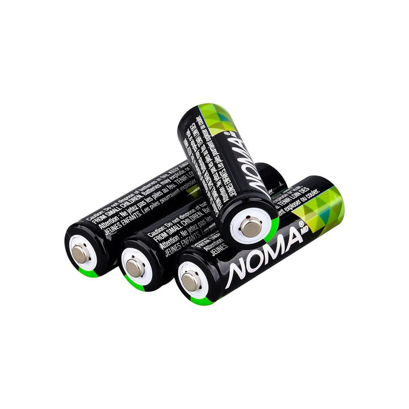 300mAh Outdoor Solar Batteries – AA Ni-MH Rechargeable (4-Pack, 1.2V) G7713