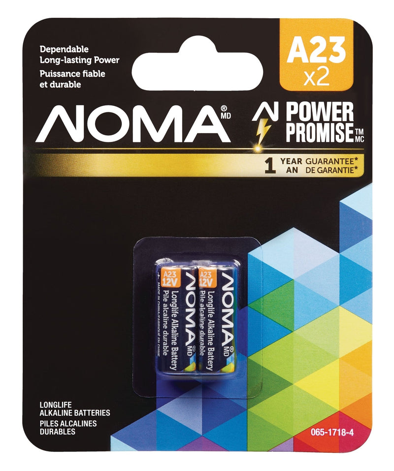 A23 12V / 12 Volt Alkaline Batteries, 2-pk R6137