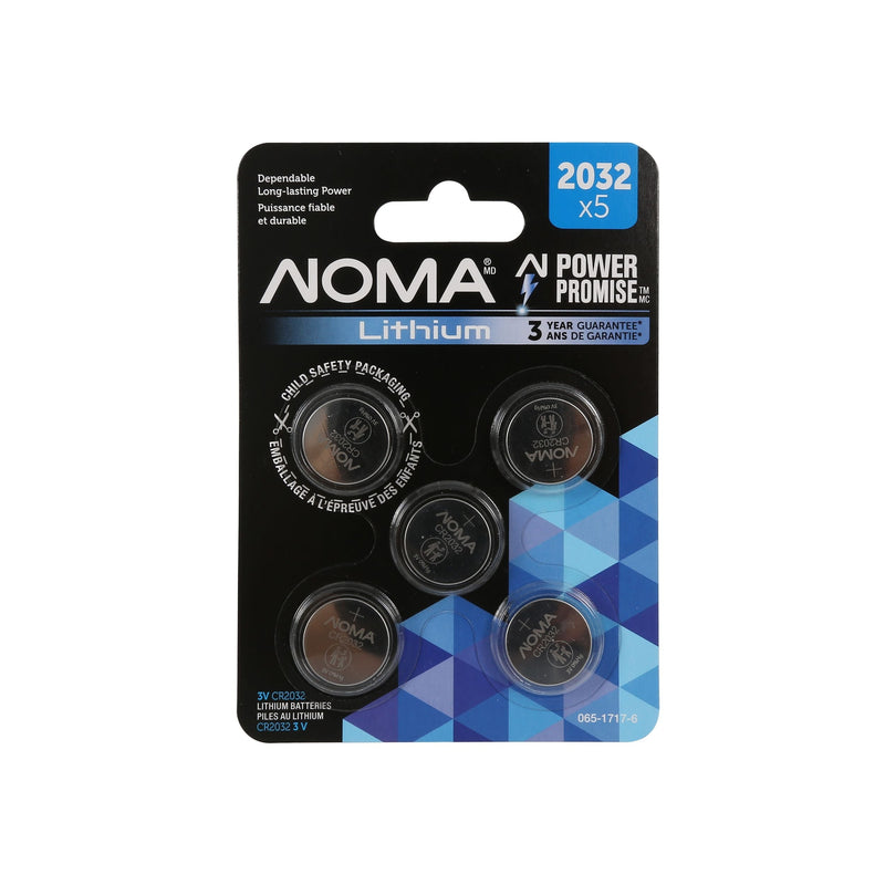 CR2032 3V / 3 Volt Lithium Coin Cell Batteries, Long Lasting, 5-pk W1999