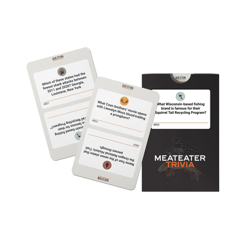 Officially Licensed Meateater Trivia Board Game R5941