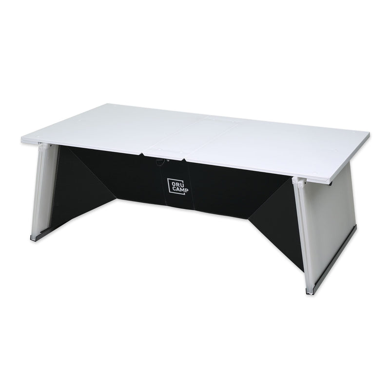 Camp Black Foldable Switch Table with Built-in Storage T2555