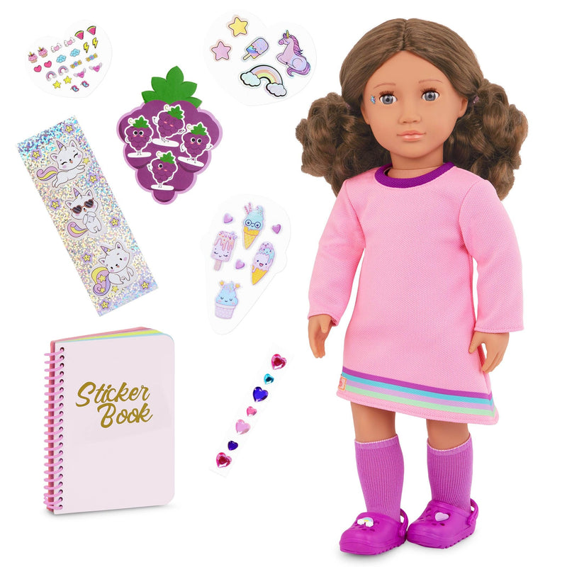 Cuddly Activity Doll for Ages 3+, 18-in F1136