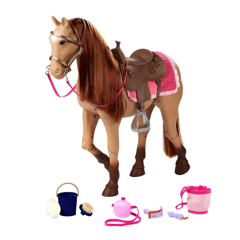 Toy Horse Playset with Accessories for Ages 3+, Various Styles M7334
